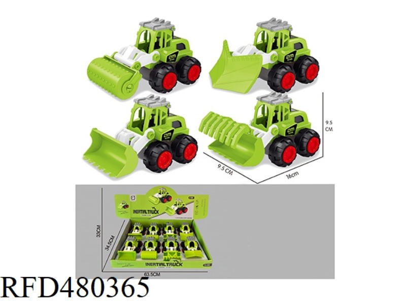 INERTIA FARMER CART 8PCS/DISPLAY BOX