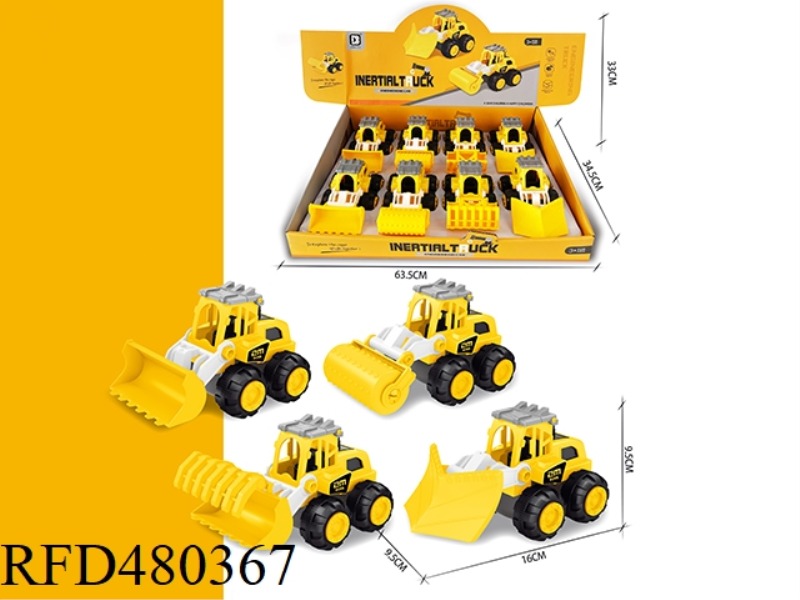 INERTIA FARMER CART 8PCS/DISPLAY BOX