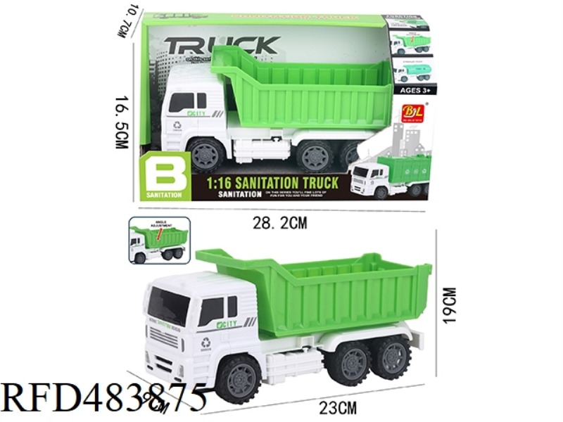 INERTIAL SANITATION TRUCK