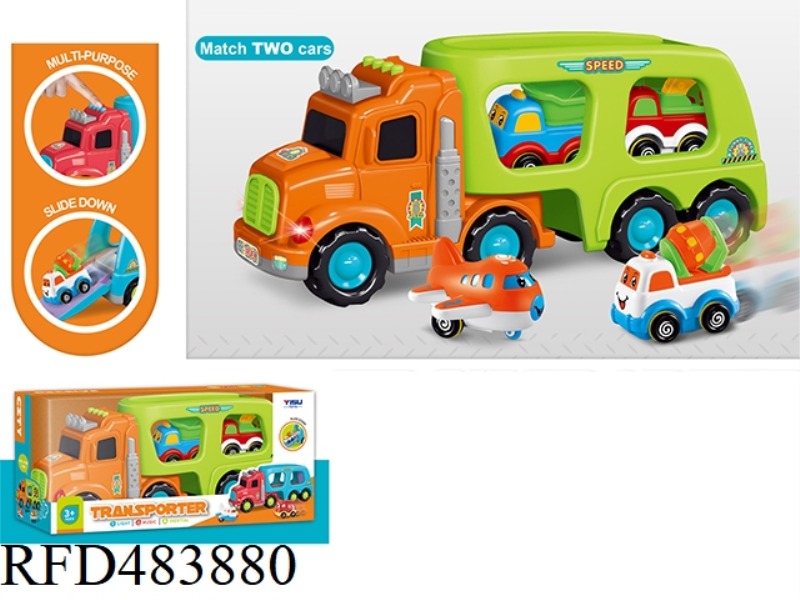 INERTIAL MUSIC CARTOON CAR (WITH 2 INERTIAL CARS)