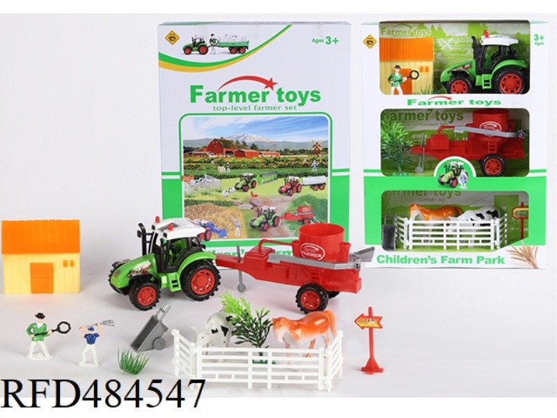 INERTIA FARMER CART FARM SET OF 13