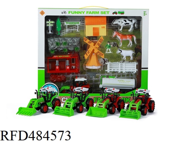 INERTIA FARMER'S CART FARM SET 20-PIECE SET