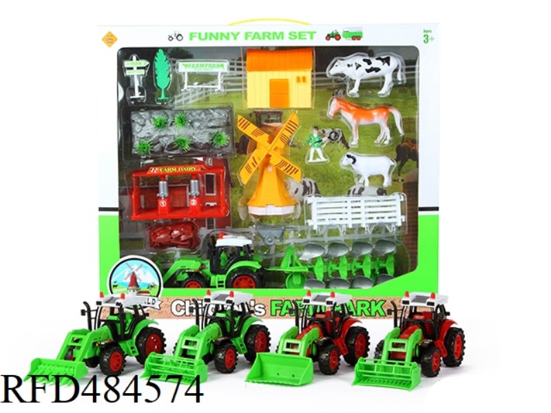 INERTIA FARMER'S CART FARM SET 20-PIECE SET
