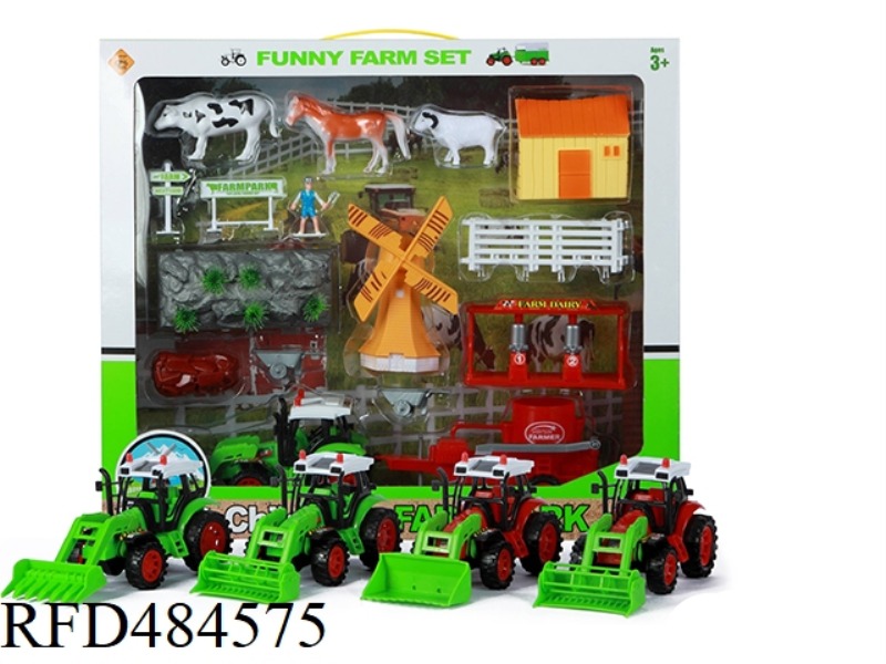 INERTIA FARMER'S CART FARM SET 20-PIECE SET