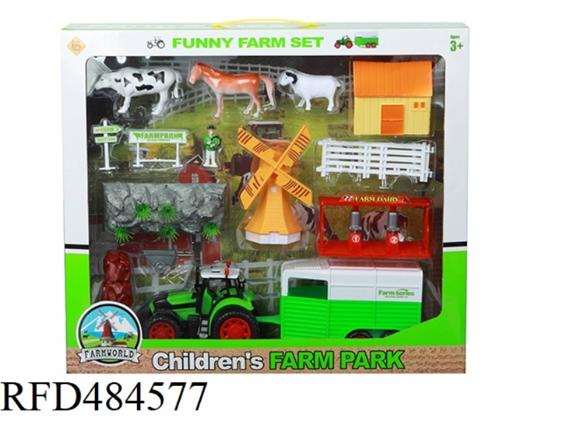 INERTIA FARMER'S CART FARM SET 19-PIECE SET