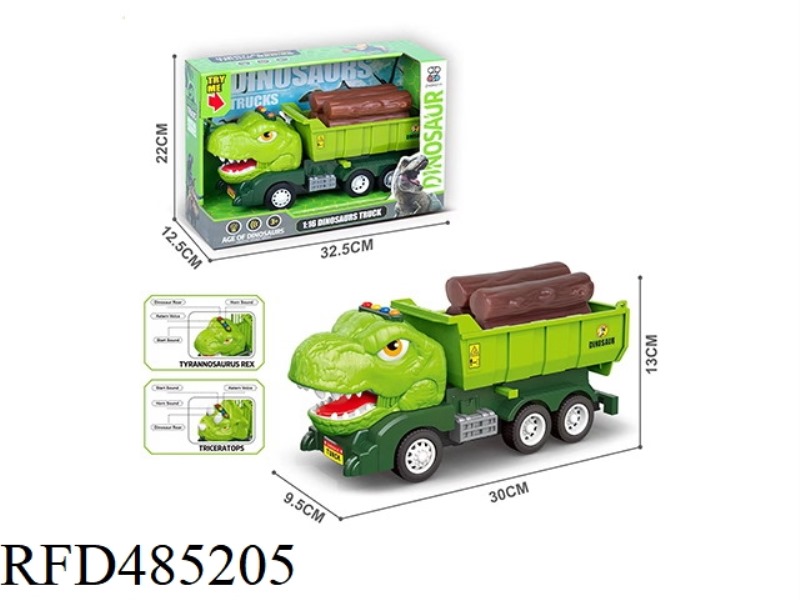 INERTIA DINOSAUR CAR, FOUR KEYS WITH MUSIC
