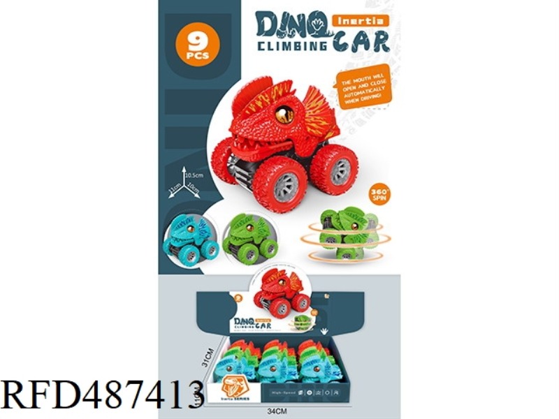 DINOSAUR BIGFOOT 9PCS