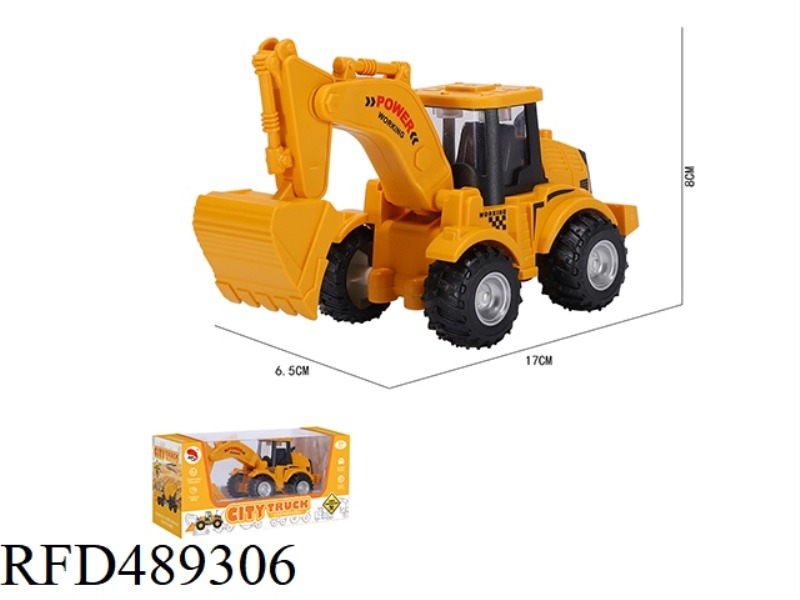 INERTIAL SIMULATION ENGINEERING VEHICLE EXCAVATOR