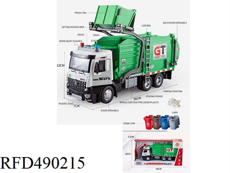 MULTI-FUNCTION HIGH PRECISION PLASTIC SANITATION VEHICLE MODEL