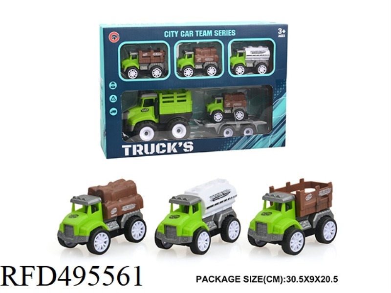 INERTIA CARTOON FARMER +4 REBOUND CARS