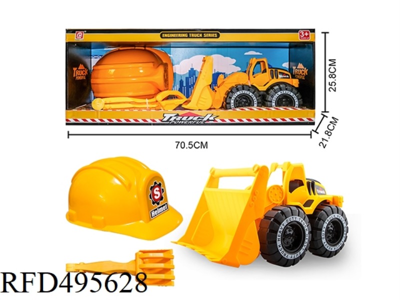 INERTIAL FORKLIFT TRUCK/CAP