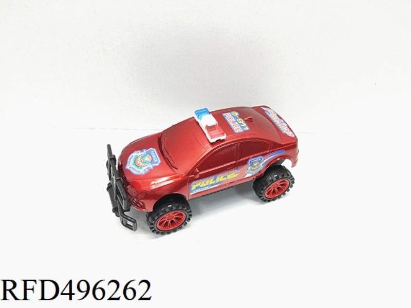 INERTIAL SOLID COLOR OFF-ROAD POLICE CAR
