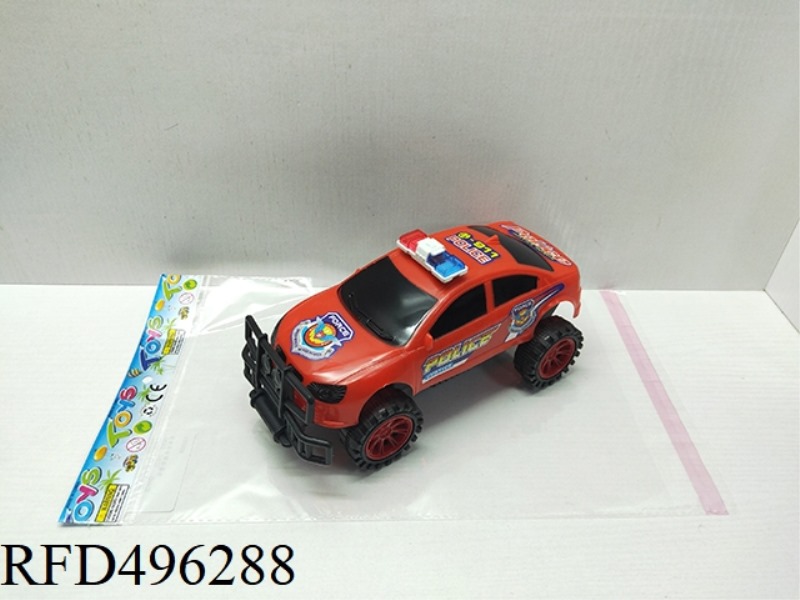 INERTIAL SOLID COLOR OFF-ROAD POLICE CAR