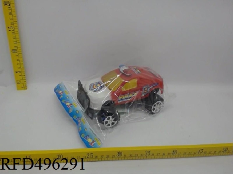 INERTIAL SOLID COLOR OFF-ROAD POLICE CAR