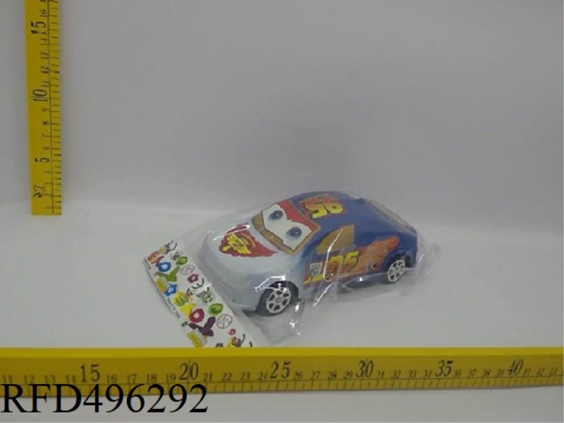 INERTIAL SOLID COLOR RACING CAR