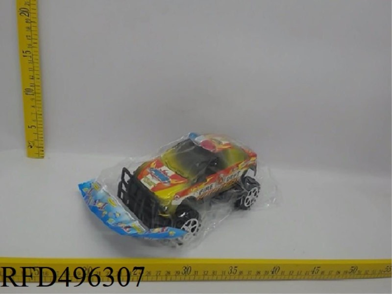 INERTIAL SOLID COLOR OFF-ROAD POLICE CAR