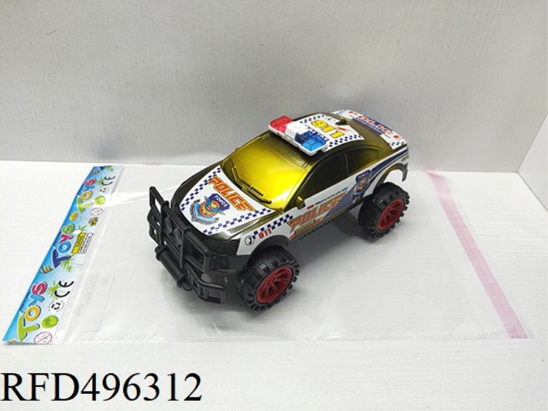 INERTIAL SOLID COLOR OFF-ROAD POLICE CAR