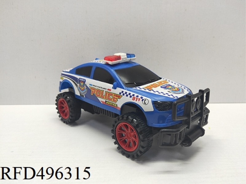 INERTIAL SOLID COLOR OFF-ROAD POLICE CAR