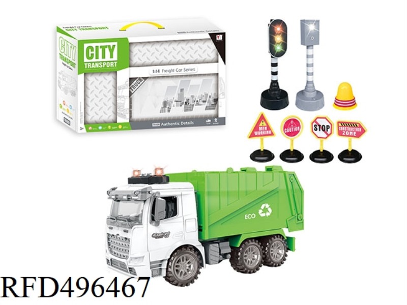 INERTIAL SANITATION VEHICLE PACKAGE (WITH LIGHT AND MUSIC)