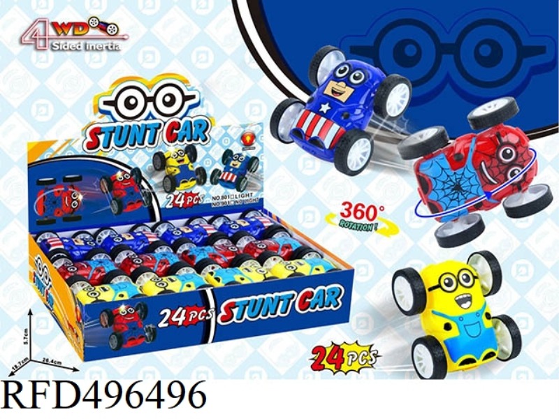MINION DOUBLE-SIDED INERTIAL DUMP TRUCK 24PCS/ BOX