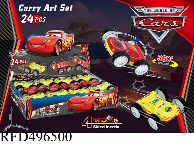 DOUBLE-SIDED INERTIA DUMP TRUCK FOR CAR MOBILIZATION 24PCS/ BOX