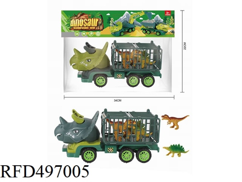 TRICERATOPS TRANSPORTER (2 COLORS MIXED)