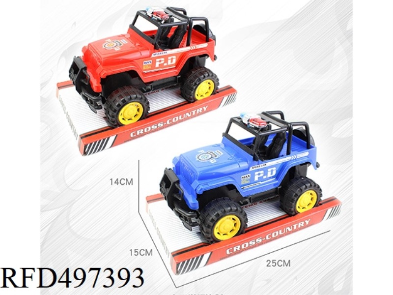 INERTIAL CROSS-COUNTRY POLICE CAR