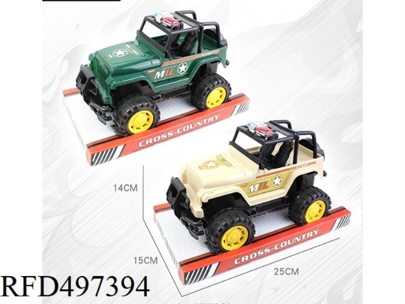 INERTIAL OFF-ROAD MILITARY VEHICLE