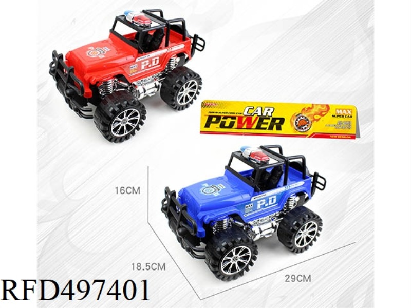 INERTIAL CROSS-COUNTRY POLICE CAR