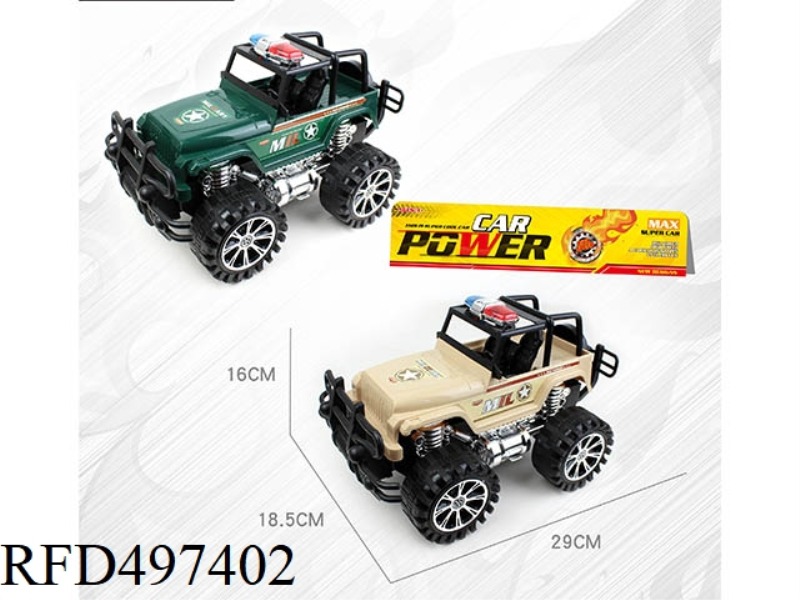 INERTIAL OFF-ROAD MILITARY VEHICLE