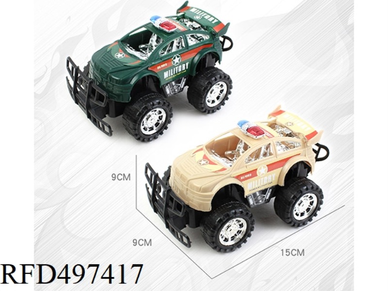 INERTIAL OFF-ROAD MILITARY VEHICLE
