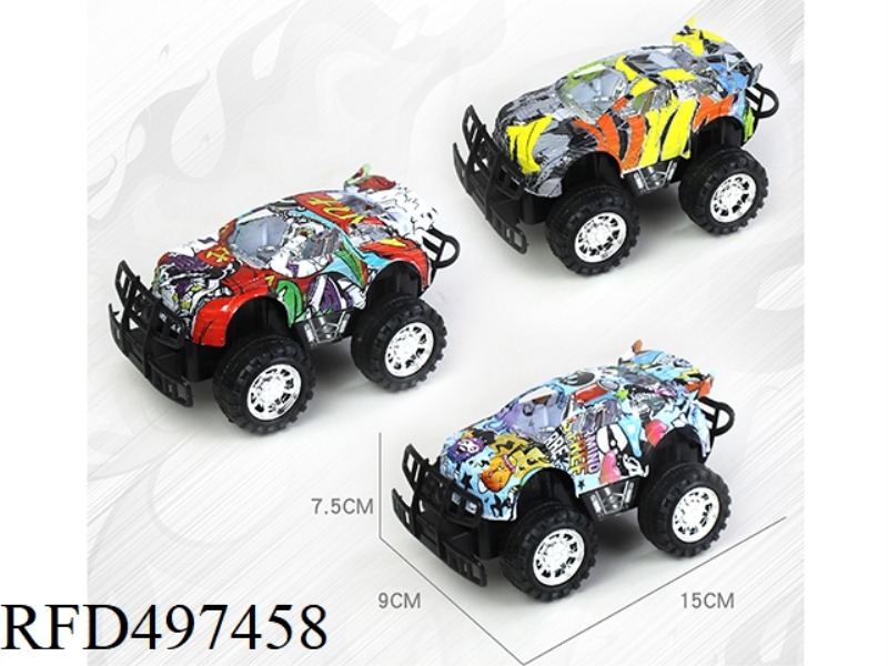 GRAFFITI INERTIAL CAR