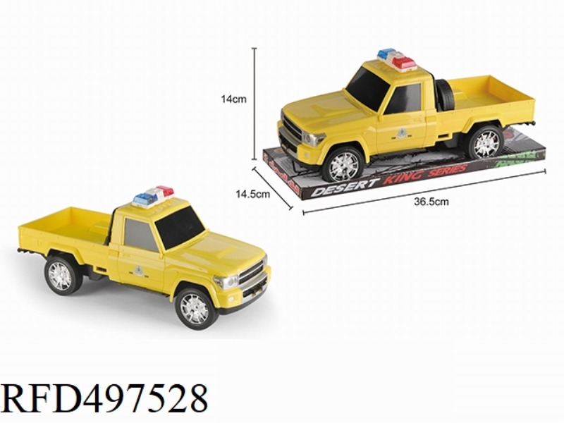 1:12 PICK-UP FIRE TRUCK INERTIAL VEHICLE