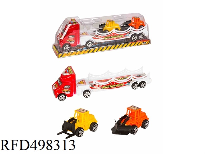 PAINTED INERTIA SINGLE DECK TRACTORS