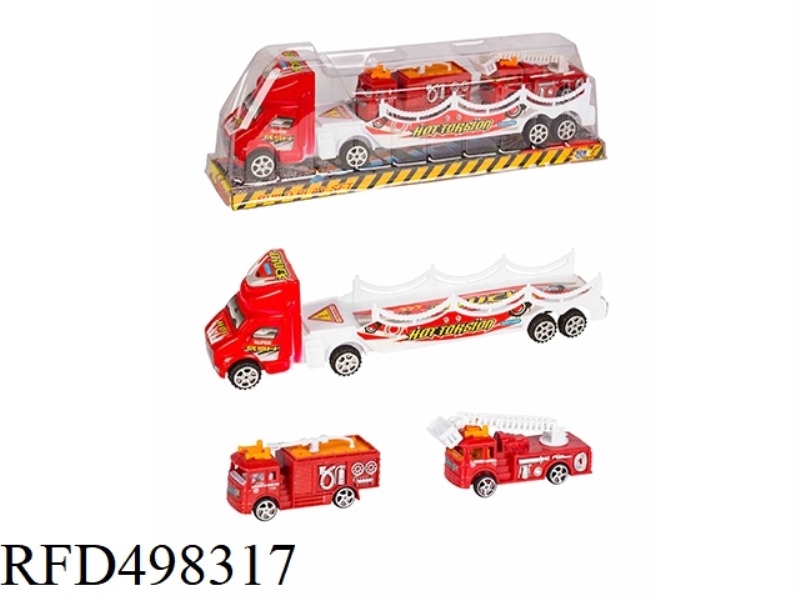 PAINTED INERTIA SINGLE DECK TRACTORS