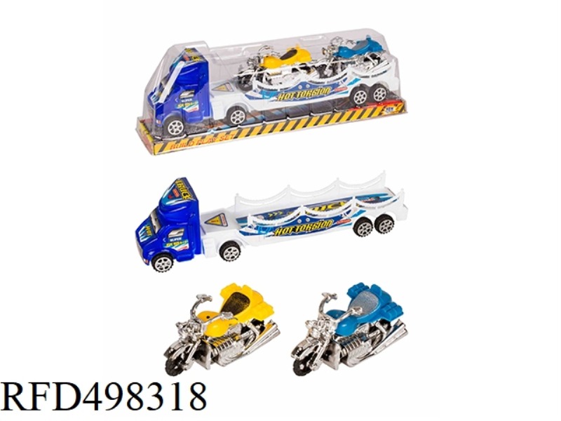 PAINTED INERTIA SINGLE DECK TRACTORS