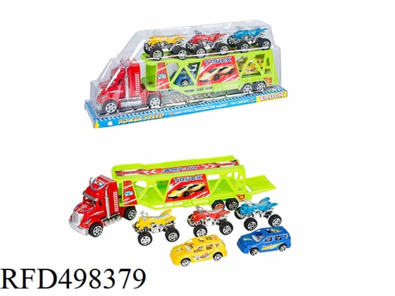 SOLID COLOR INERTIA DOUBLE-DECKER TRACTORS
