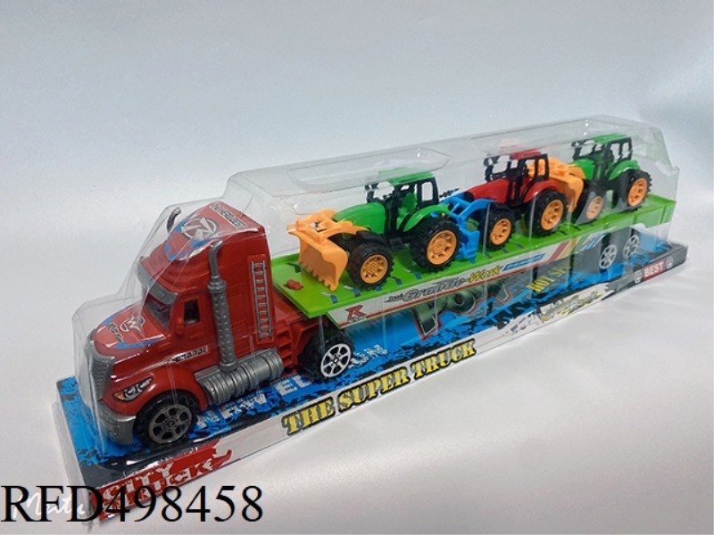 INERTIA FLATBED TRACTOR HAULS 3PCS