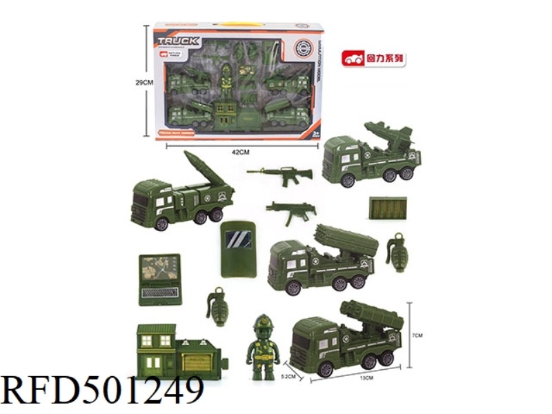 URBAN MILITARY VEHICLE SET