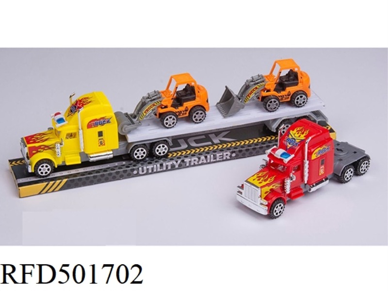 INERTIA TRACTORS CARRY TWO SLIDING FARMERS