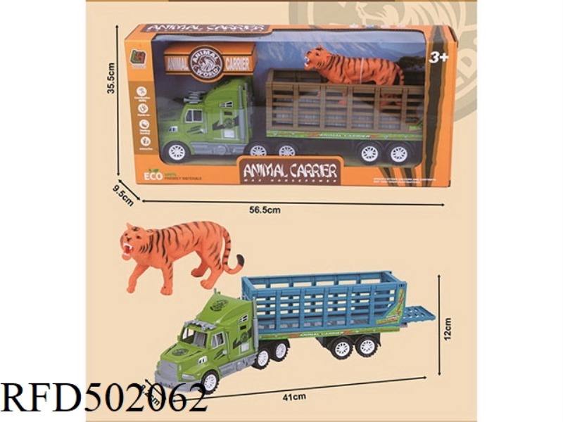INERTIAL TOW TRUCKS TOW ANIMAL PENS