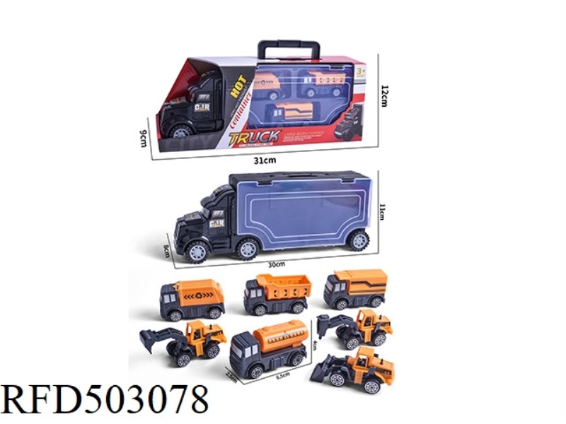 CARRY-ON CONTAINER VEHICLE 3 ENGINEERING VEHICLES 4 SANITATION VEHICLES (AB)