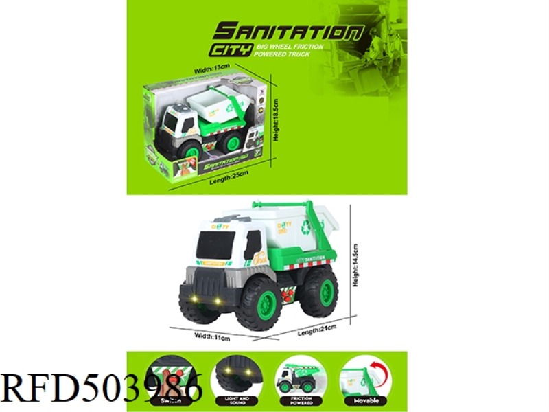 INERTIAL SANITATION CRANE (WITH LIGHT AND SOUND)