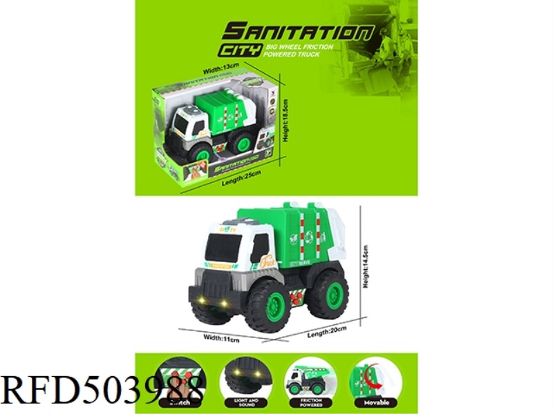 INERTIAL SANITATION TRUCK (WITH LIGHT AND SOUND)