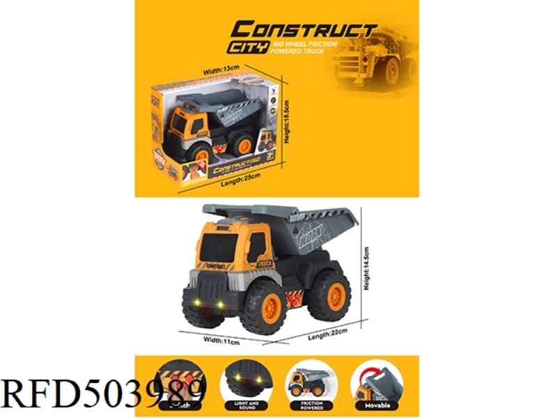 INERTIAL ENGINEERING REVERSE TRUCK (WITH LIGHT AND SOUND)