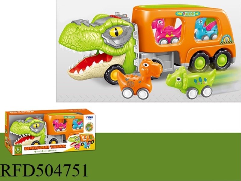 3 FOR 1 DINOSAUR CAR TRUCK TOY