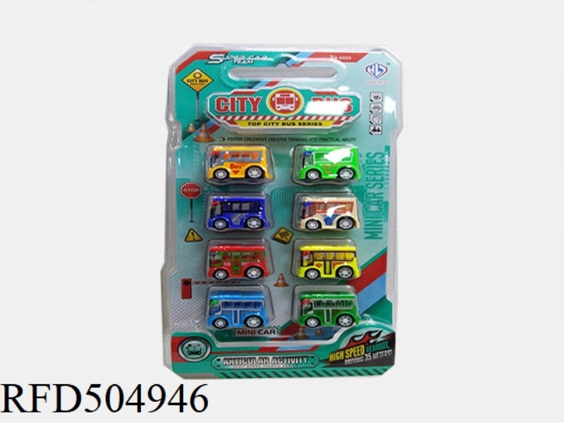 8 BUSES