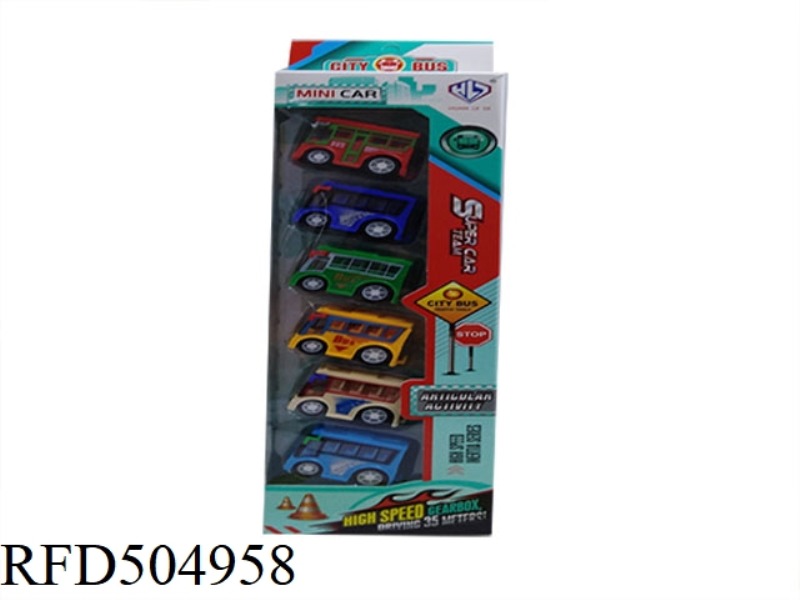 6 BUSES