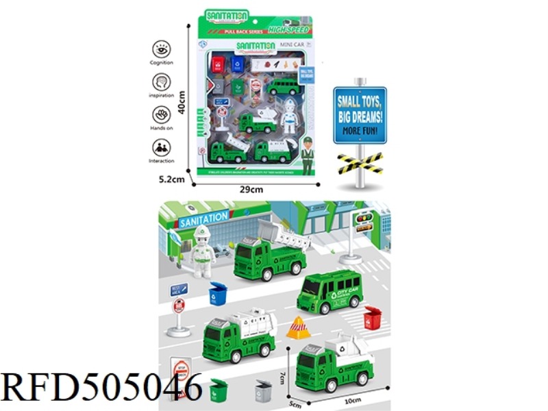 SANITATION SERIES 2 MIXED PACKAGING