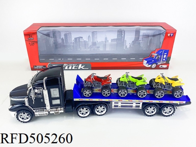 INERTIA FLATBED CAR